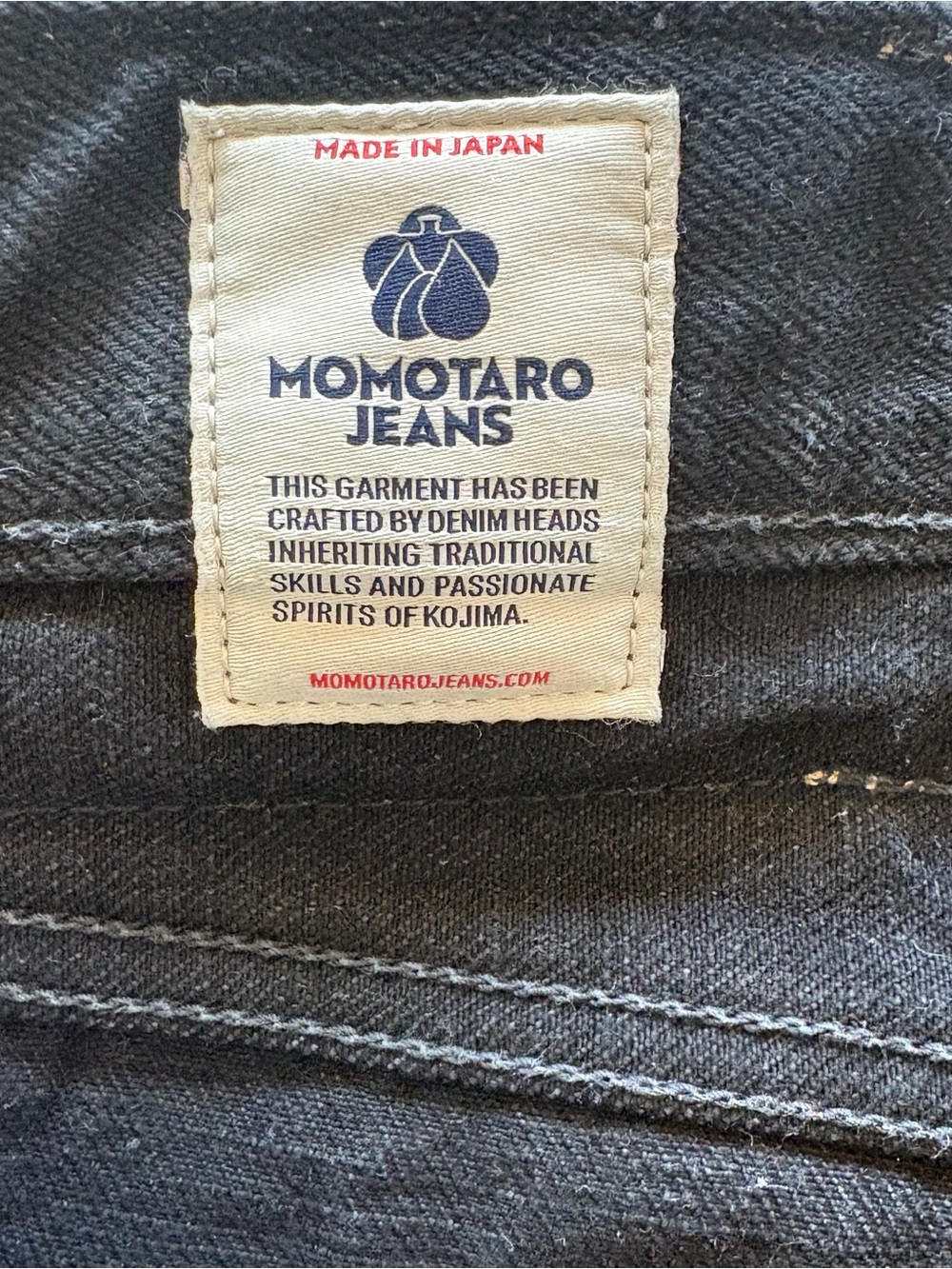 Momotaro denim, 15.7oz straight. Barely worn.
Hip to hip: 15.5”
Inseam: 33.25” - Picture 2 of 6